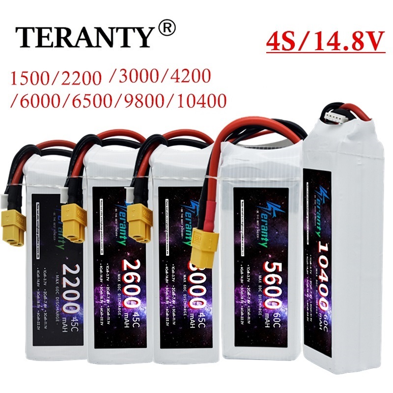 4S Lipo Battery 14.8V 6000Mah - 14,8V RC LiPo Akku 4S 1500mAh