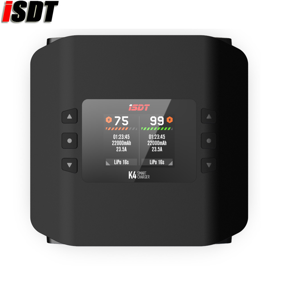 Isdt K4 Dual Lipo Charger - ISDT K4 1~8S Lithium-Batterie-Smart-Ladegerät 20A 600W