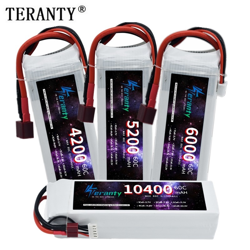 4S Lipo Battery 14.8V 6000Mah - 60C Lipo Akku 14,8V 4S 4200mAh