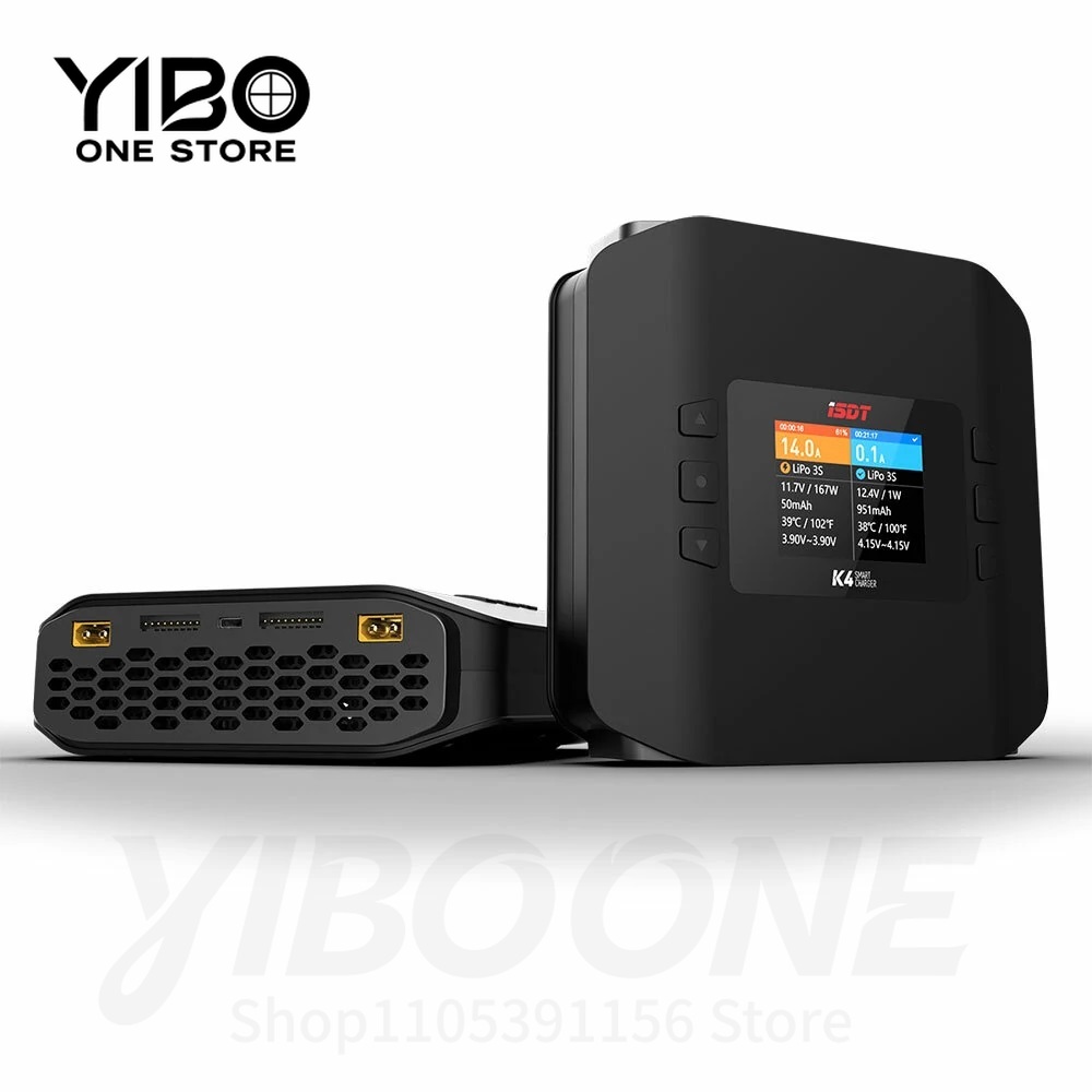 Isdt K4 Dual Lipo Charger - K4 AC 400W DC 600W Dual-Mode