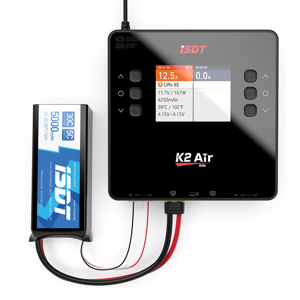 Isdt K4 Dual Lipo Charger - ISDT Lipo Akku Balance Ladegerät Entlader