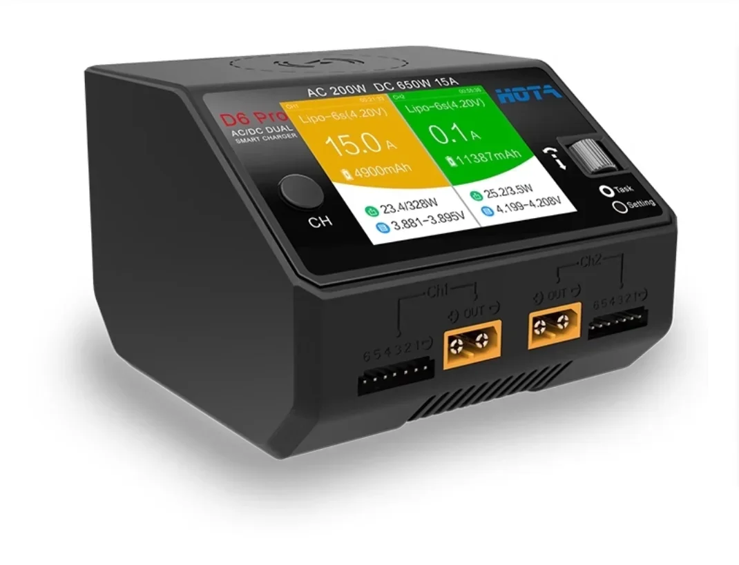 HOTA D6 Pro AC/DC Dual-Kanal S – Hota D6 Pro Dual Lipo Charger Bewertung und Preis