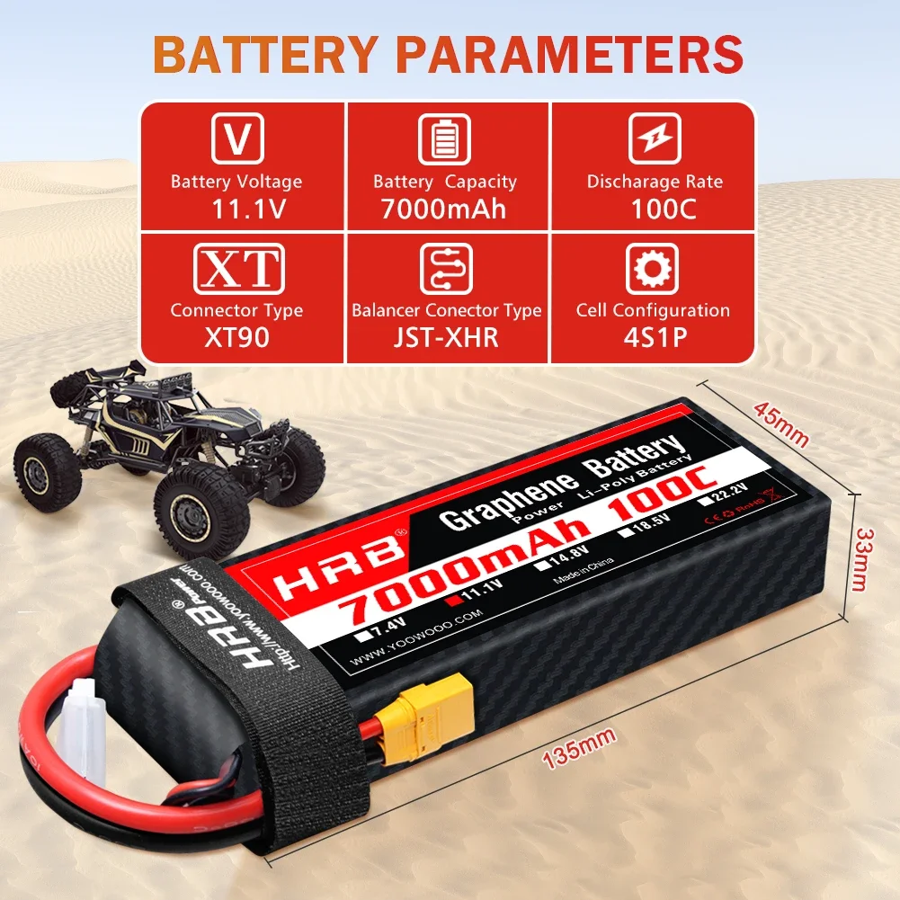 Graphene Batterie 2S 3S 4S 6S  – 4S Lipo Battery 14.8V 6000Mah Bewertung und Preis