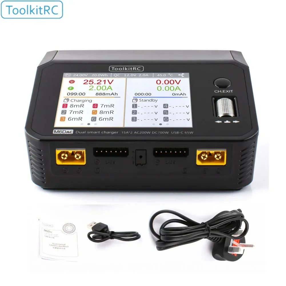 ToolkitRC M6DAC Dual-Channel 7 – Toolkitrc M6Dac Smart Charger Bewertung und Preis