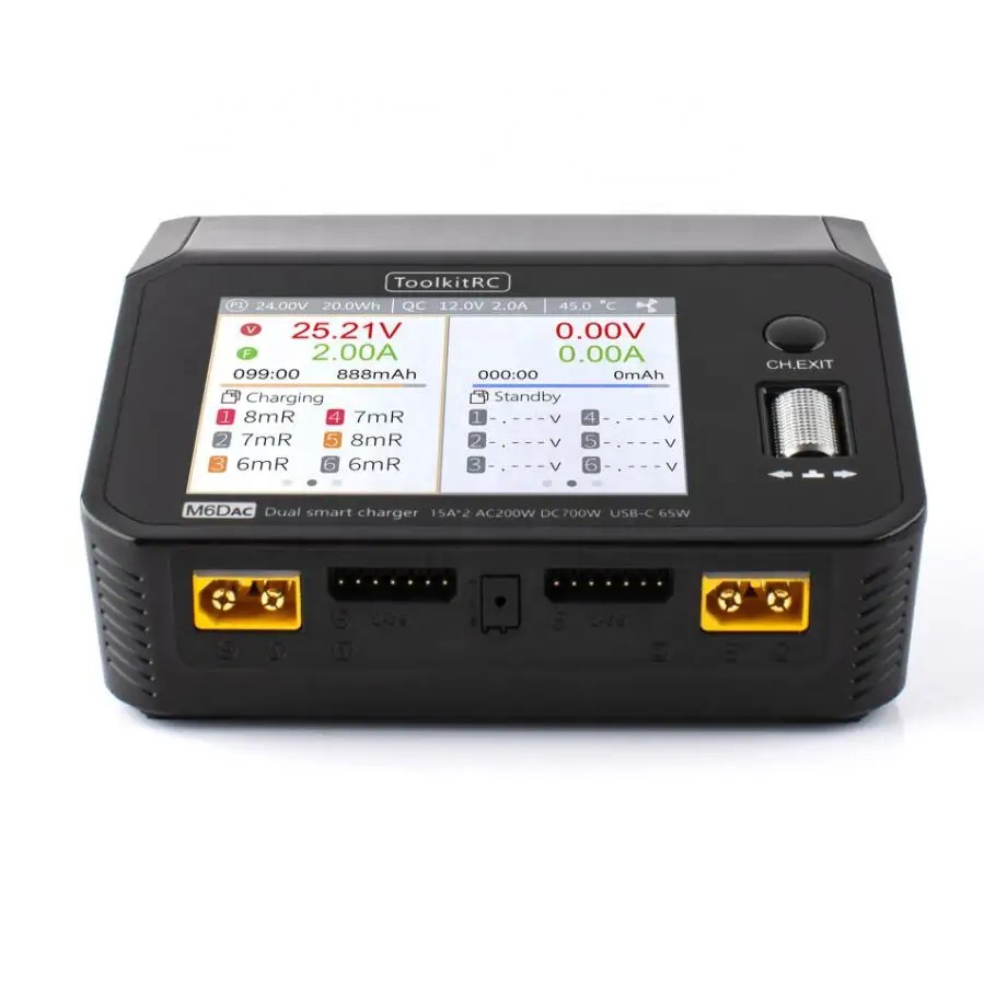 ToolkitRC M6DAC AC 200W DC 700 – Toolkitrc M6Dac Smart Charger Bewertung und Preis
